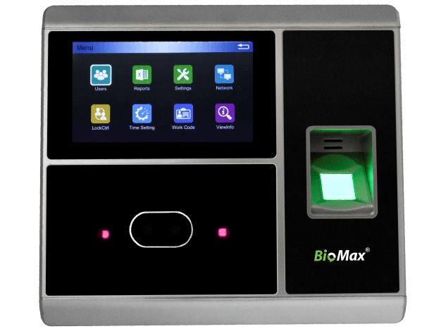Biomax Multi-Bio Time Attendance and Access Control System N-UFace 602